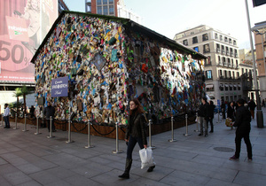 Дом из мусора в Мадриде