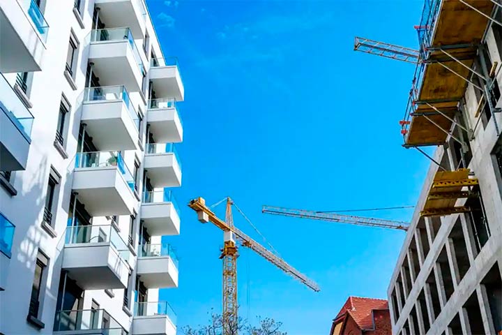 спад строительства жилья в Германии