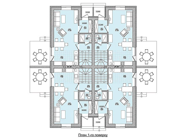 план 1-го этажа в КГ София таун