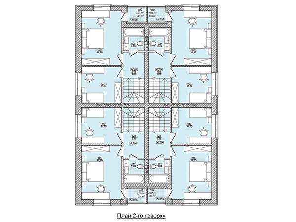 план 2-го этажа в КГ София таун