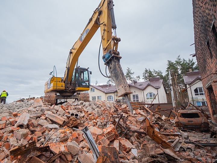 демонтаж дома