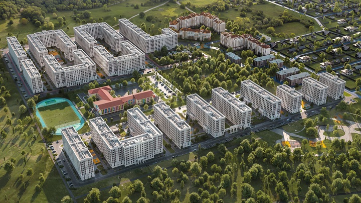 Житловий комплекс Oxford, Чайки