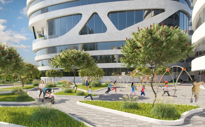 центр мегаполиса