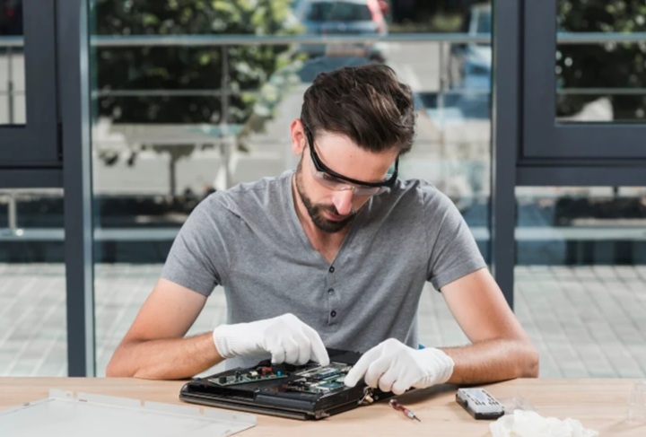 чистка ноутбука