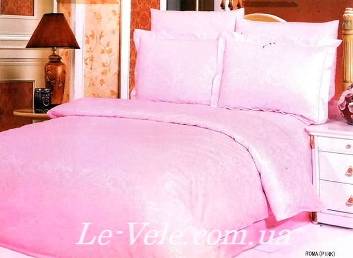 Комплект постельного белья Le Vele Roma Pink - фото 1