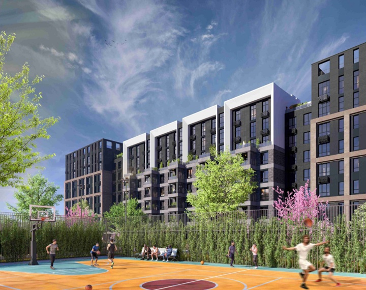 ЖК Riverville біля школи