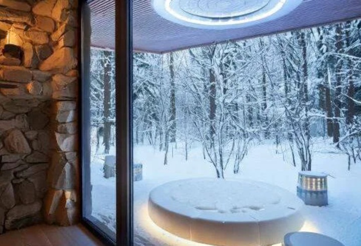 снежная баня