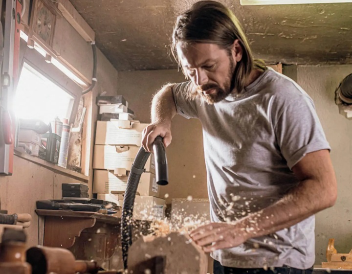 промислові пилососи