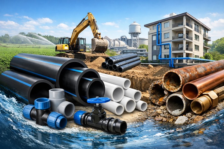 пластикові труби гуртом в МегаПайп