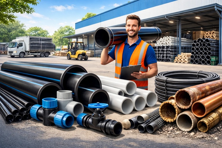 постачальник пластикових труб пе100