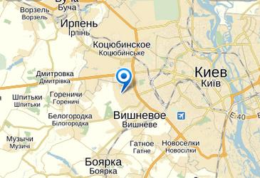 Коттеджный городок Петропавловский на карте