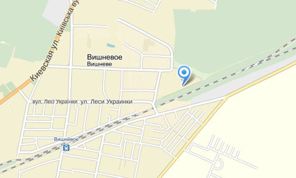 ЖК на ул.Октябрьской на карте