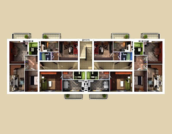 план этажа в ЖК Талисман 2