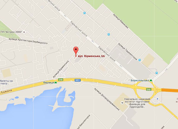 ЖК на ул.Армянской 6а на карте