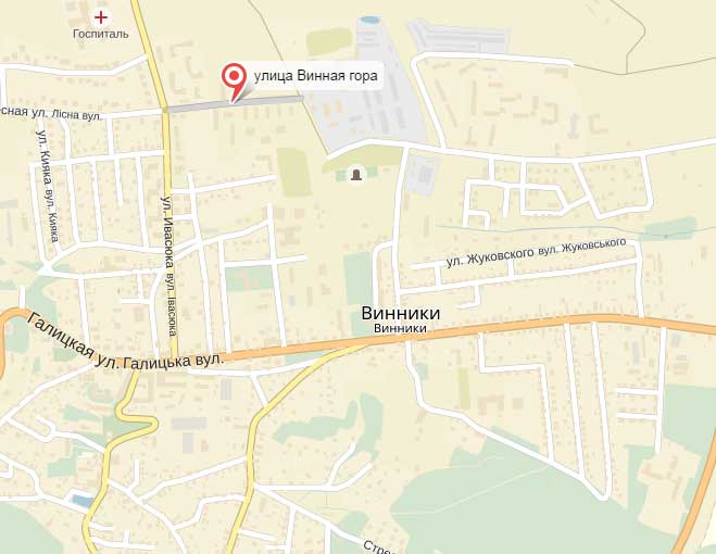 ЖК Винный парк на карте