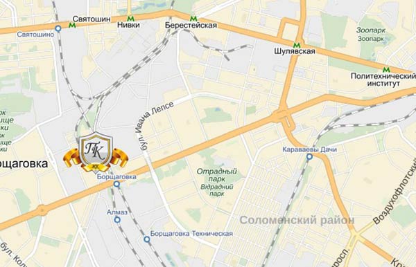 ЖК Південний квартал на карте
